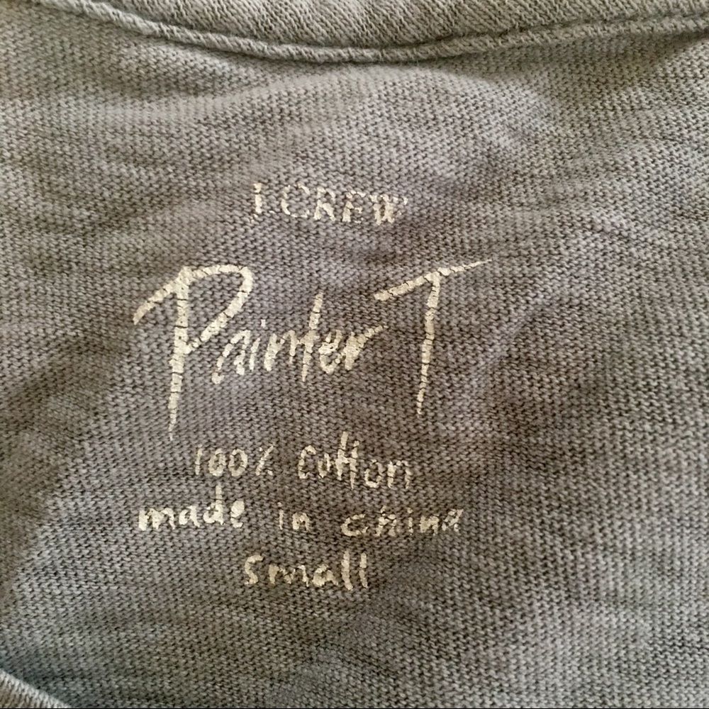 J. Crew Gray Painter Tee - image 2